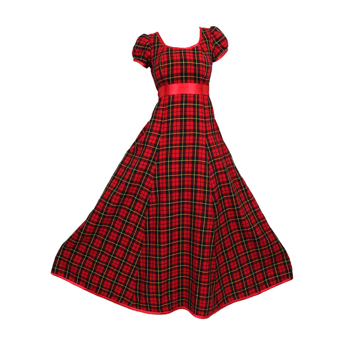 Simple Tartan Evening Gown | House Of ...